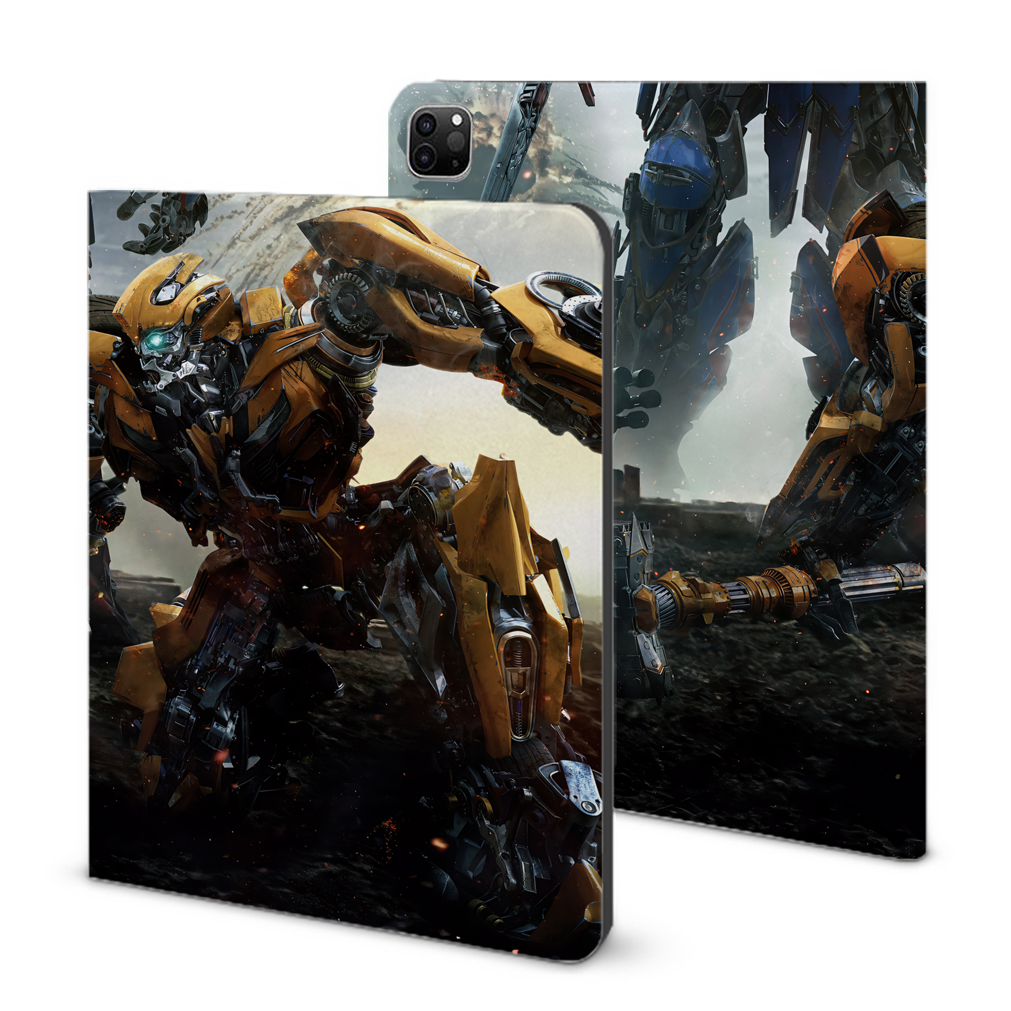 （画像用） Transformers トランスフォーマー IPad ケース ブック型 PUレザー TPU 耐衝撃 軽量 薄型 ペン収納なし 全面保護 IPad 各モデル対応